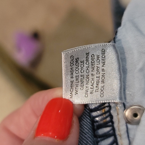 Christopher and Banks 16P Jeans with Ankle Zippers - Picture 7 of 7